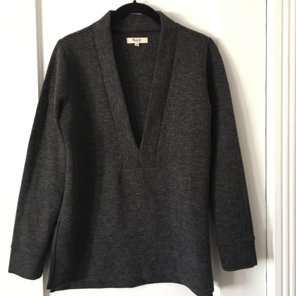 Charcoal Madewell sweater size S, NWOT